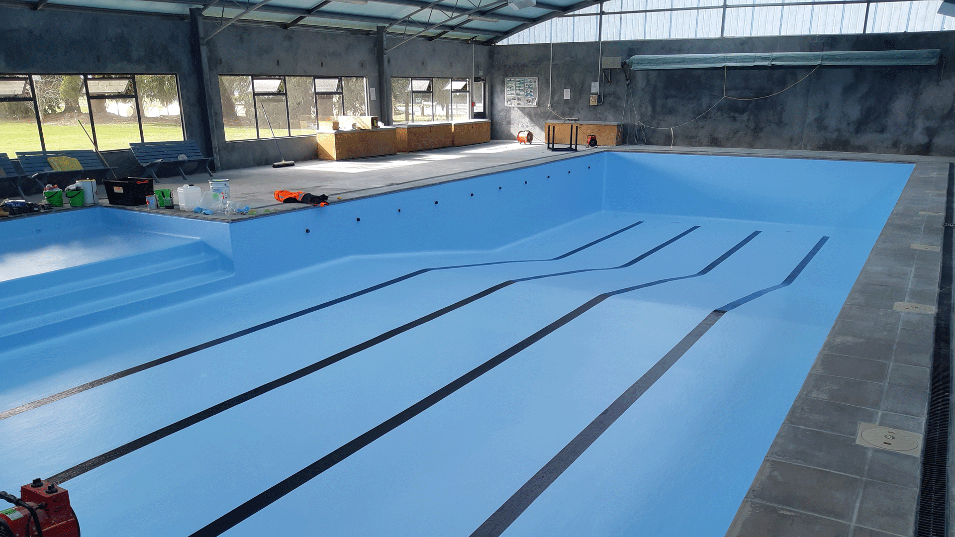 Mossburn pool upgrade