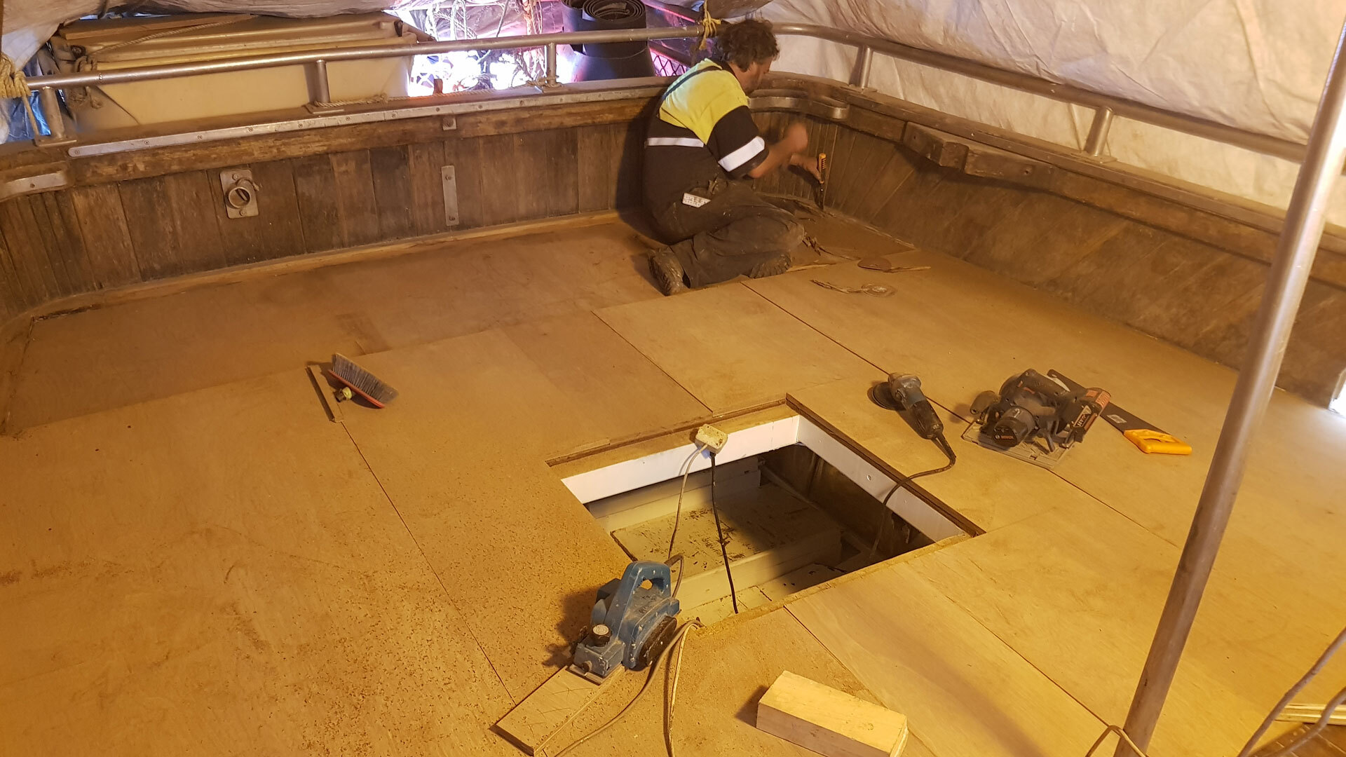 Repair rotted deck 135321